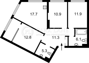 Квартира W-7366642, Причальная, 14, Киев - Фото 2