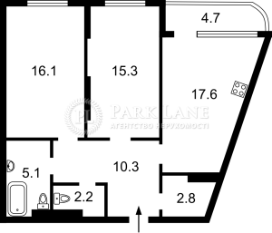 Квартира W-7367434, Дніпровська наб., 17к, Київ - Фото 2
