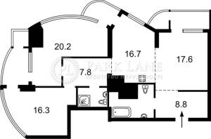 Квартира W-7419691, Шаповала Генерала (Механизаторов), 2, Киев - Фото 2