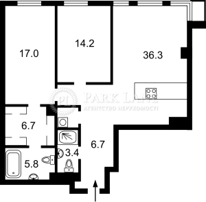 Квартира W-7420462, Тютюнника Василя (Барбюса Анрі), 39, Київ - Фото 3