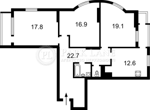 Квартира W-7422733, Григоренко Петра просп., 22/20, Киев - Фото 3