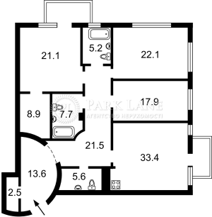 Квартира W-7422770, Бульварно-Кудрявська (Воровського), 21, Київ - Фото 3