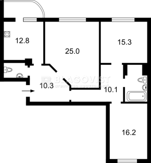 Квартира W-7333512, Пчілки Олени, 8, Київ - Фото 7