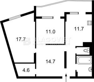 Квартира W-7372953, Сикорского Игоря (Танковая), 1, Киев - Фото 10