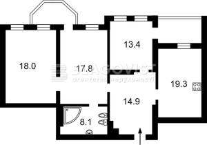 Квартира W-7374332, Клінічна, 23-25, Київ - Фото 2