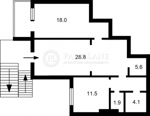  Нежитлове приміщення, W-7300304, Здолбунівська, 13, Київ - Фото 9