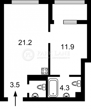 Квартира W-7310096, Заречная, 2к1, Киев - Фото 7