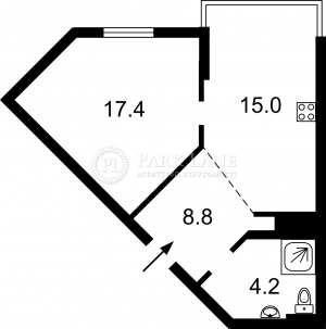 Квартира W-7320686, Микільсько-Слобідська, 8, Київ - Фото 10