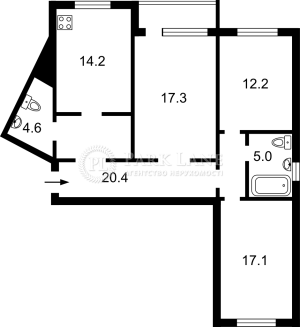 Квартира W-7337699, Урлівська, 36, Київ - Фото 11