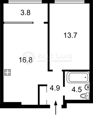 Квартира W-7345545, Крістерів родини, 16, Київ - Фото 8