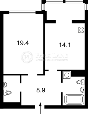 Квартира W-7364449, Тичини Павла просп., 18б, Київ - Фото 8