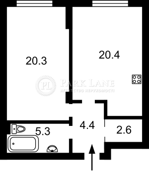Квартира W-7376287, Фортечный тупик (Тверской тупик), 7б, Киев - Фото 11