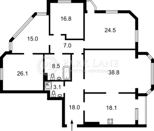 Квартира W-7383808, Коновальця Євгена (Щорса), 32а, Київ - Фото 11