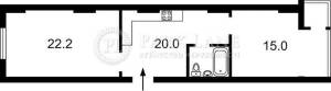 Квартира W-7408640, Кирило-Мефодіївська, 2, Київ - Фото 2