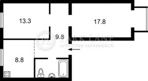 Квартира W-7418156, Гордиенко Костя пер. (Чекистов пер.), 10, Киев - Фото 12