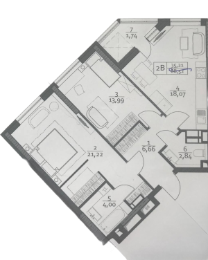 Квартира W-7358630, Семьи Кульженко (Дегтяренко Петра), 22, Киев - Фото 10
