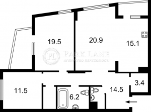 Apartment W-7313067, Abolmasova Andriia (Panelna), 6, Kyiv - Photo 5