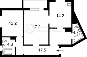 Квартира W-7322637, Урловская, 17, Киев - Фото 10