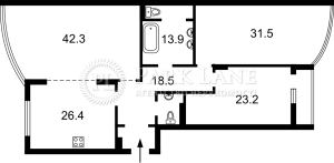 Квартира W-7359510, Молдовська (Молдавська), 2, Київ - Фото 14
