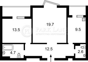 Квартира W-7366706, Драгоманова, 2а, Київ - Фото 12