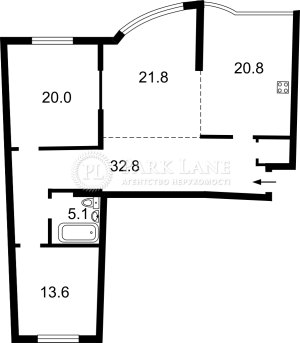 Квартира W-7418703, Дніпровська наб., 19в, Київ - Фото 13