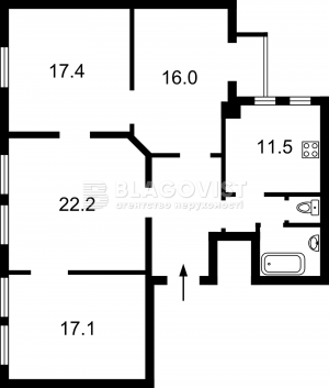 Квартира W-7312186, Леонтовича, 6а, Киев - Фото 3