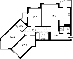 Квартира W-7327041, Княжий Затон, 21, Київ - Фото 2