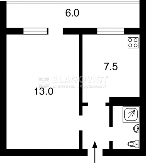 Квартира W-7310865, Кловський узвіз, 20, Київ - Фото 3