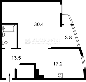 Квартира W-7347360, Леси Украинки бульв., 7а, Киев - Фото 3