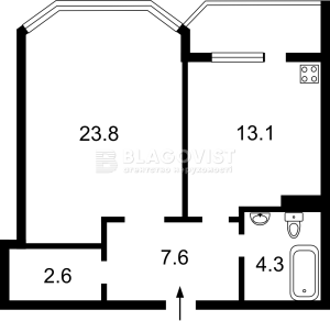 Квартира W-7420582, Княжий Затон, 2/30, Киев - Фото 1