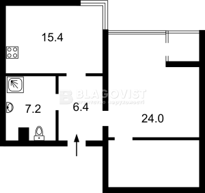 Квартира W-7330268, Здановської Юлії (Ломоносова), 71г, Київ - Фото 15