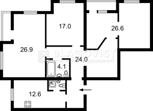 Квартира W-7361508, Олевская, 3а, Киев - Фото 4