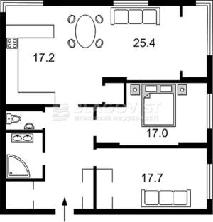 Квартира W-7372474, Феодосійська, 2л, Київ - Фото 3
