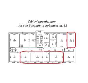  Офіс, W-7359168, Бульварно-Кудрявська (Воровського), 35, Київ - Фото 7
