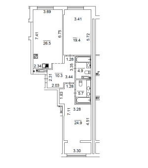 Квартира W-7390499, Речная, 4, Киев - Фото 2