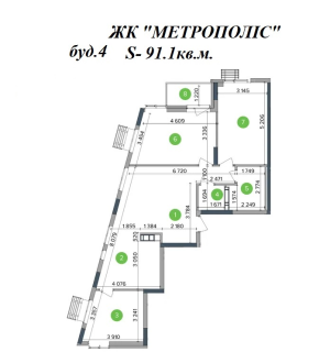 Квартира W-7421156, Заболотного Академика, 1, Киев - Фото 1