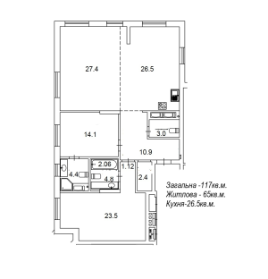 Квартира W-7421164, Речная, 4, Киев - Фото 2