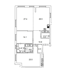 Квартира W-7448568, Речная, 4, Киев - Фото 2
