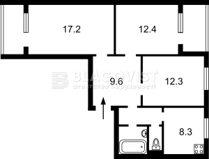 Квартира W-7404731, Ахматовой, 16в, Киев - Фото 14