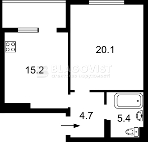 Квартира W-7419333, Булаховського Академіка, 5д, Київ - Фото 10