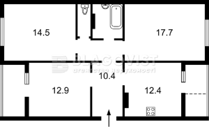 Квартира W-7377807, Данченко Сергея, 28б, Киев - Фото 2