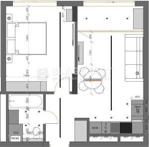 Квартира W-7379988, Семьи Кристеров, 16, Киев - Фото 2