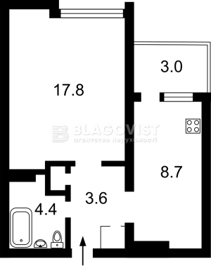 Квартира W-7381924, Антоновича Владимира (Горького), 162, Киев - Фото 2