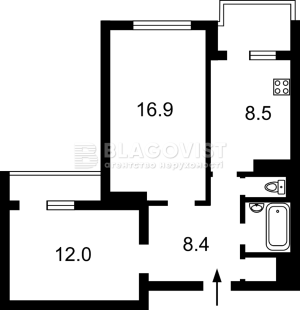 Квартира W-7387784, Лук’яненка Левка (Тимошенка Маршала), 19, Київ - Фото 2