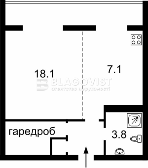 Квартира W-7388838, Кловський узвіз, 20, Київ - Фото 2