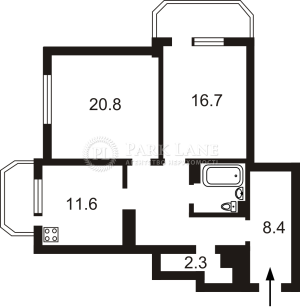 Квартира W-7377674, Княжий Затон, 16в, Київ - Фото 10