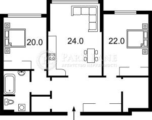 Квартира W-7433496, Оболонский просп., 26, Киев - Фото 11