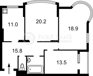 Квартира W-7440735, Дніпровська наб., 26б, Київ - Фото 12