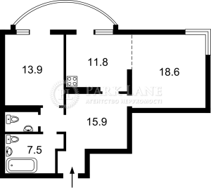 Квартира W-7440740, Ивасюка Владимира просп. (Героев Сталинграда просп.), 43г, Киев - Фото 14