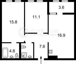 Квартира W-7452270, Святослава Храброго (Народного Ополчения), 3, Киев - Фото 2